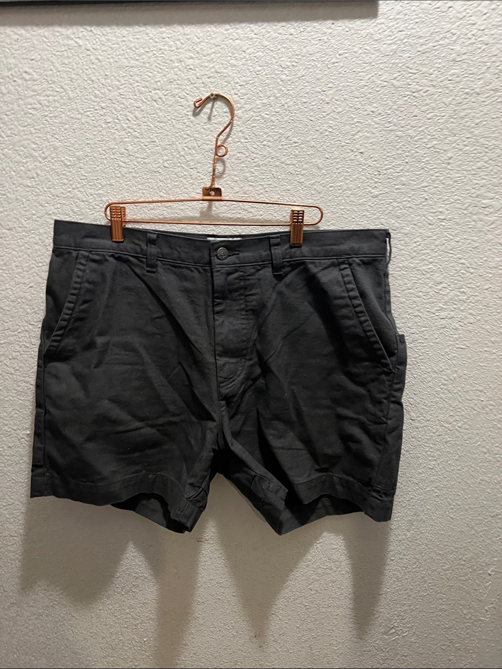 Patagonia The Original Stand up Men's Charcoal Flat-Front Shorts